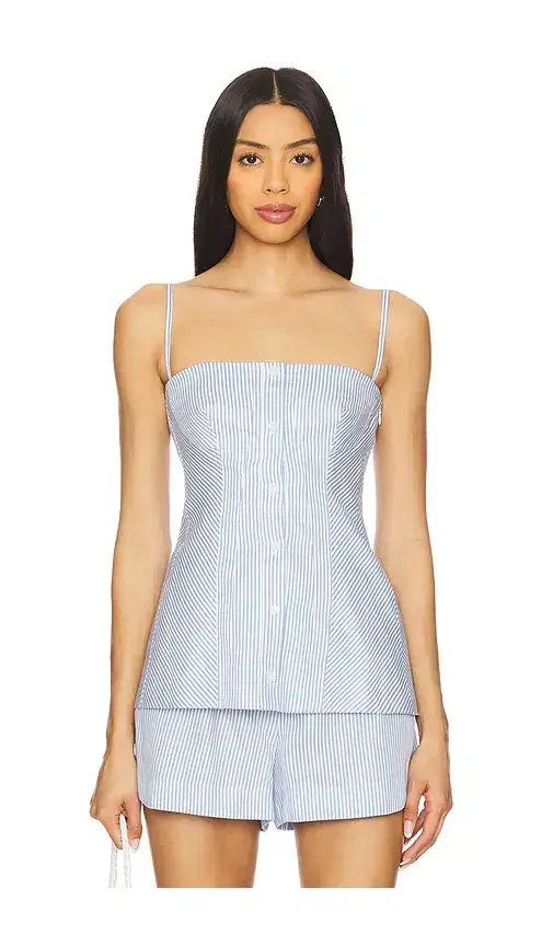 SIMKHAI Vivvy Bustier Top