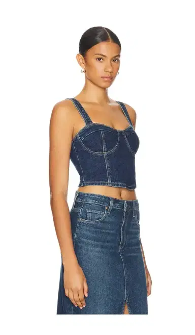 PAIGE Guilia Denim Top | Thumbnail 2