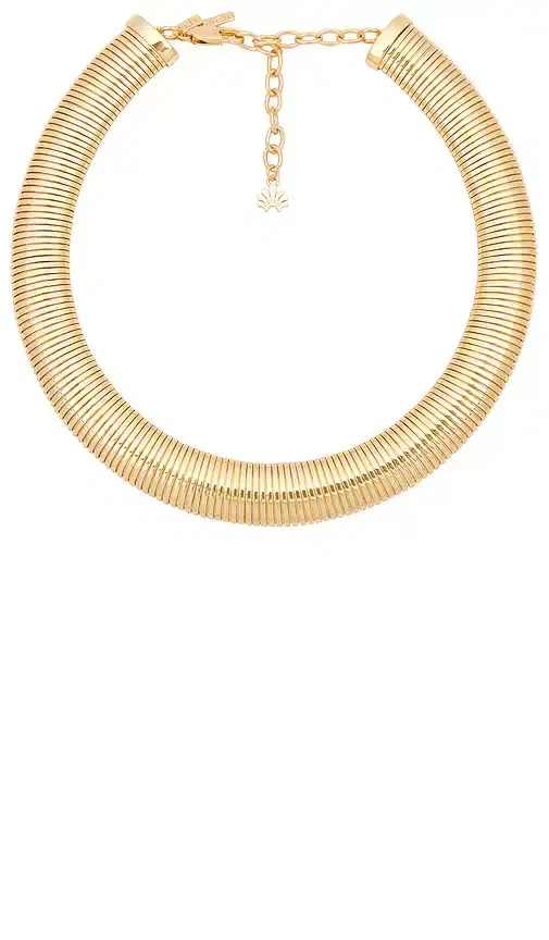 Lele Sadoughi Snake Chain Necklace