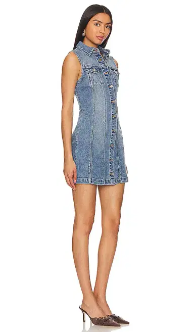 Abrand Button Up Dress | Thumbnail 2