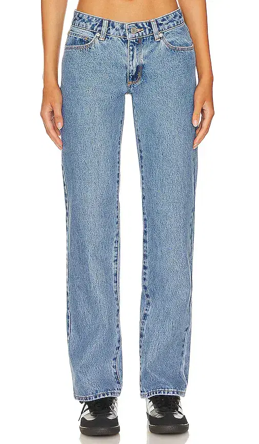 Abrand Low Rise Straight Jeans