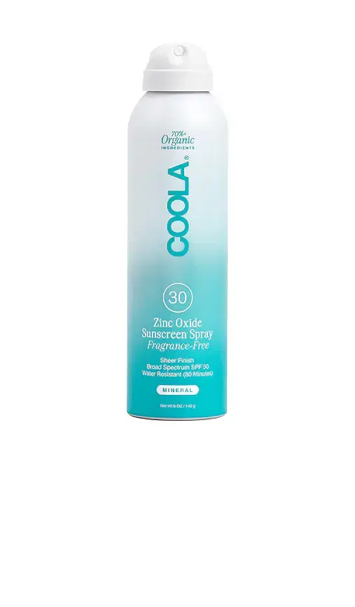COOLA Fragrance Free Mineral Body Sunscreen Spray SPF 30