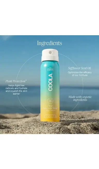 COOLA Travel Classic Body Organic Sunscreen Spray SPF 30 | Thumbnail 4