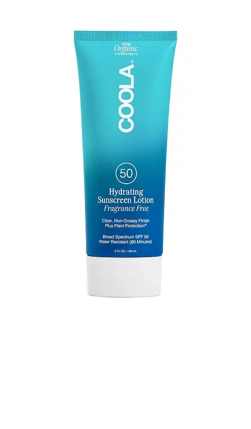 COOLA Fragrance Free Classic Body Organic Sunscreen Lotion SPF 50
