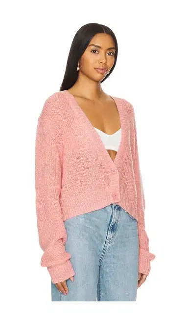 Susana Monaco Mohair Sweater Cardigan | Thumbnail 2