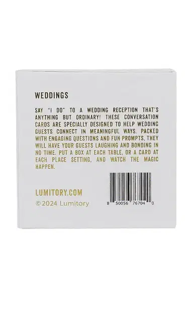 Lumitory Wedding Conversation Cards | Thumbnail 2 Lumitory Wedding Conversation Cards | Thumbnail 2