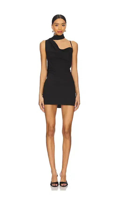 superdown Beatrice Drape Mini Dress