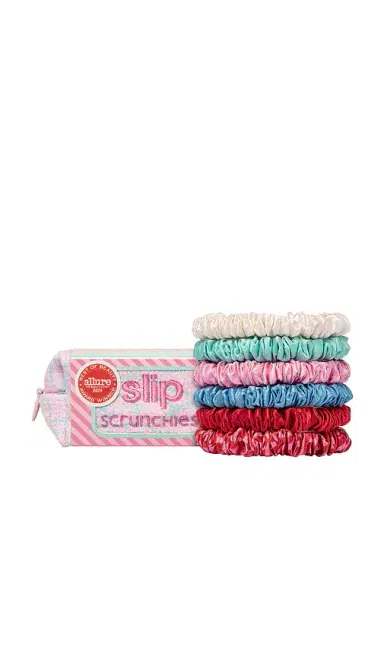 Slip Pouch & Skinny Scrunchies Set Of 6 | Thumbnail 1 Slip Pouch & Skinny Scrunchies Set Of 6 | Thumbnail 1