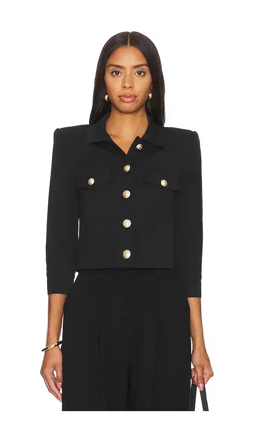 Kumi Cropped Fitted Jacket