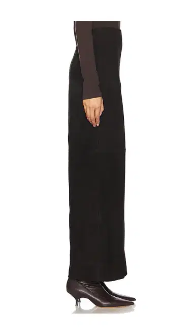 EAVES Cruz Suede Maxi Skirt | Thumbnail 2