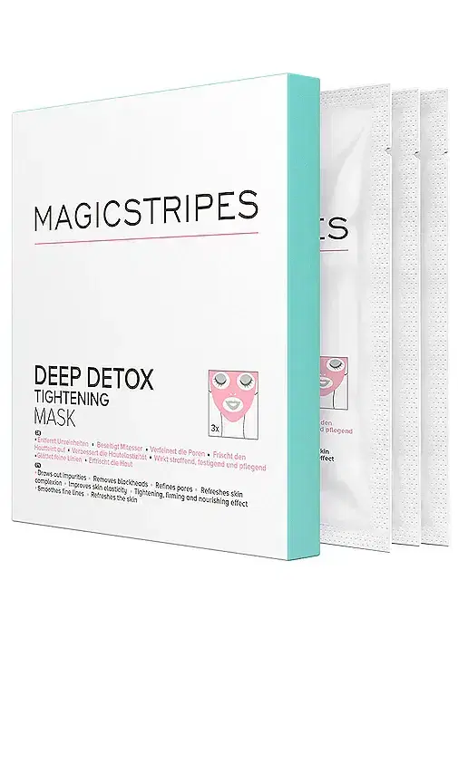 MAGICSTRIPES Deep Detox Tightening Mask Box 3 Pack