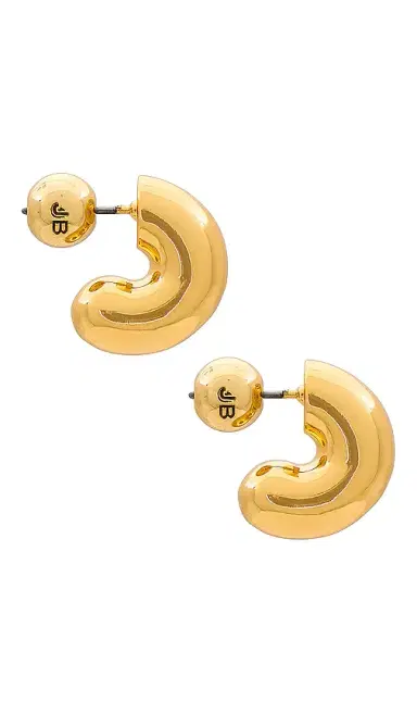 Jenny Bird Tome Small Hoops | Thumbnail 2