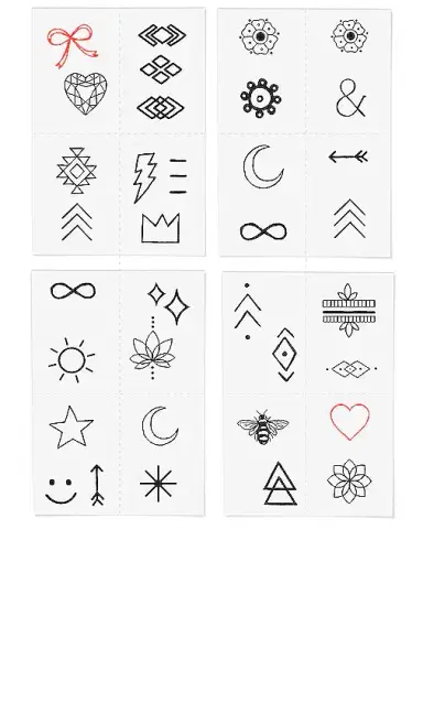 INKED by Dani Finger Tats Pack | Thumbnail 2 INKED by Dani Finger Tats Pack | Thumbnail 2