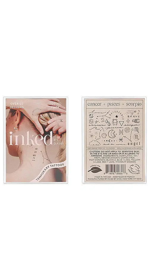 INKED by Dani Water Zodiac Pack