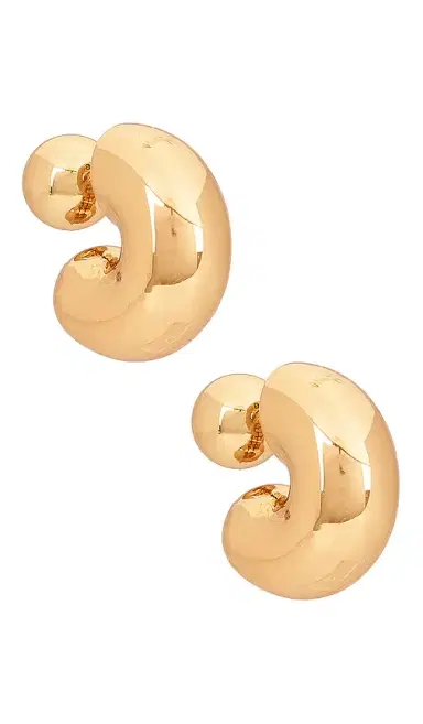 Jenny Bird Tome Medium Hoop Earrings | Thumbnail 1 Jenny Bird Tome Medium Hoop Earrings | Thumbnail 1