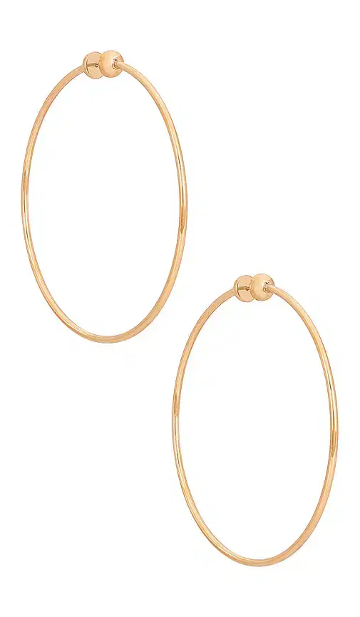 Jenny Bird Icon Large Hoop Earrings