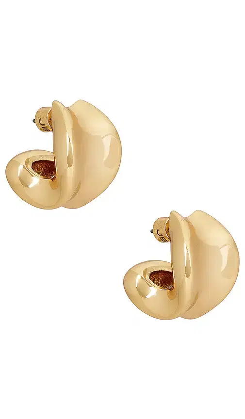 Jenny Bird Chunky Doune Hoop Earrings