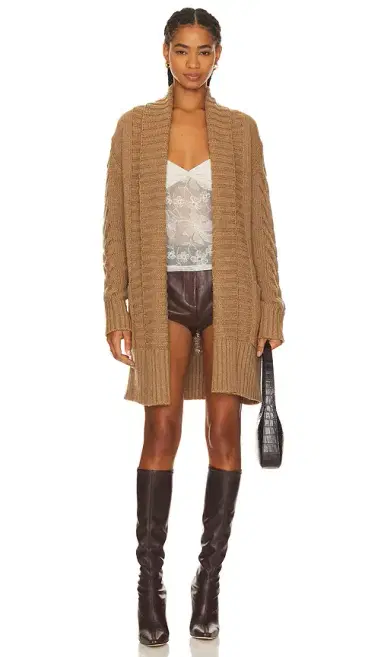 Understated Leather Midi Rodeo Robe | Thumbnail 2 Understated Leather Midi Rodeo Robe | Thumbnail 2