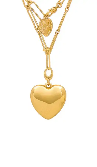 Jenny Bird X Revolve Puffy Heart Chain Necklace | Thumbnail 2 Jenny Bird X Revolve Puffy Heart Chain Necklace | Thumbnail 2