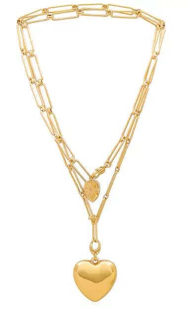 Jenny Bird X Revolve Puffy Heart Chain Necklace | Thumbnail 1 Jenny Bird X Revolve Puffy Heart Chain Necklace | Thumbnail 1