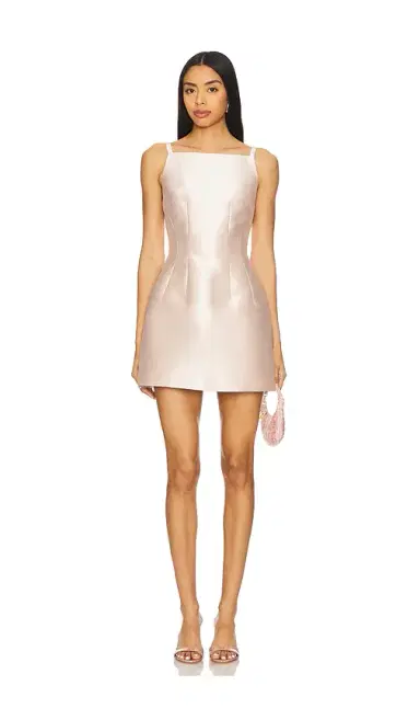 Courtney Zheng Blanche Dupion Mini Dress | Thumbnail 1