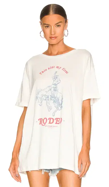 The Laundry Room This Ain't My First Rodeo Oversized Tee | Thumbnail 2