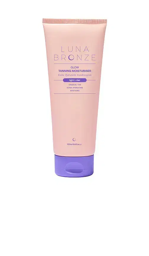 Luna Bronze Glow Tanning Moisturizer.