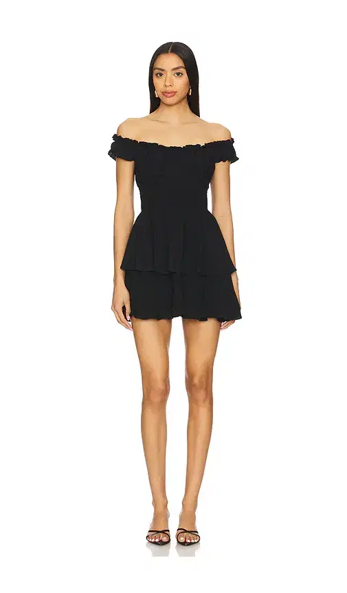 MORE TO COME Billie Off Shoulder Dress