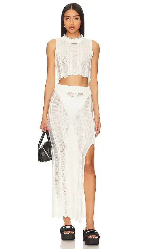 superdown Tayla Maxi Skirt Set