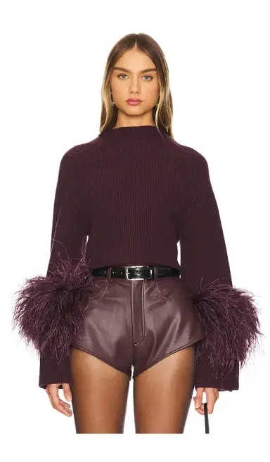 Lapointe Mock Neck Sweater | Thumbnail 1 Lapointe Mock Neck Sweater | Thumbnail 1
