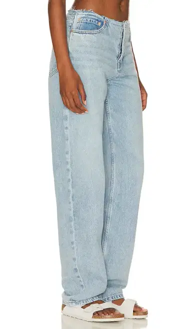 GRLFRND Jordan Low Rise Frayed Waist Boyfriend Jeans | Thumbnail 2 GRLFRND Jordan Low Rise Frayed Waist Boyfriend Jeans | Thumbnail 2