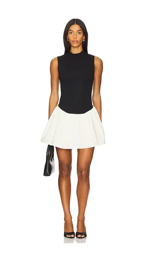 Mockneck Dress