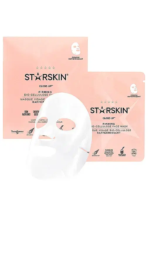 STARSKIN Close-Up Firming Bio-Cellulose Second Skin Face Mask