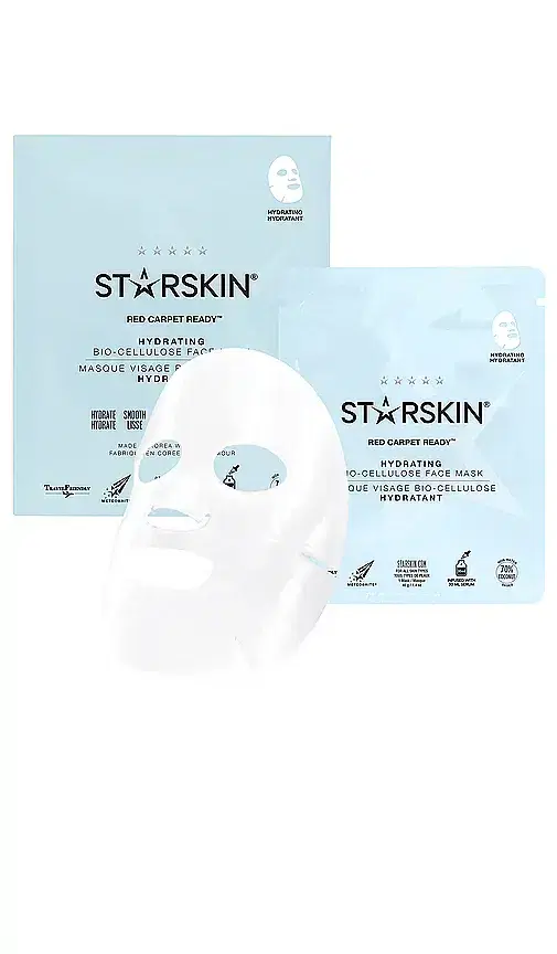 STARSKIN Red Carpet Ready Hydrating Bio-Cellulose Second Skin Face Mask