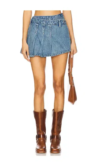 Free People x We The Free Stephie Denim Skort | Thumbnail 1