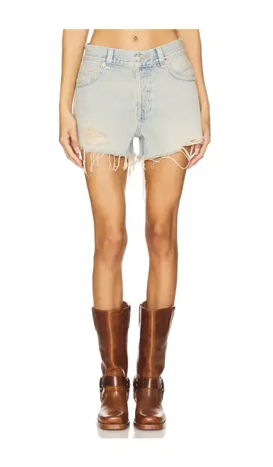 Free People x We The Free Now Or Never Denim Short | Thumbnail 1