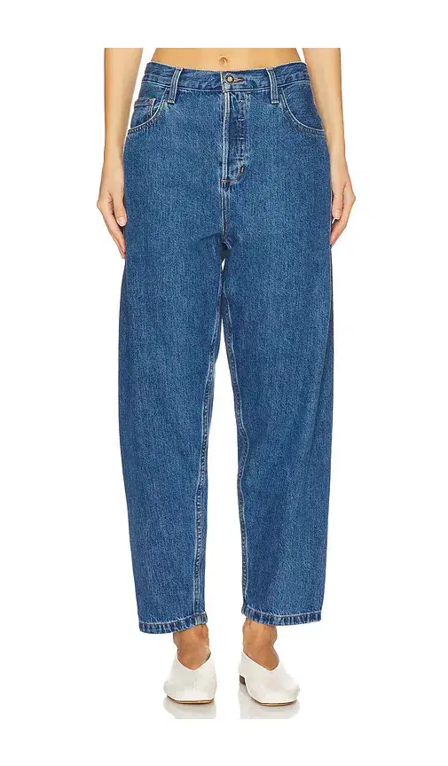 Favorite Daughter The Nikki Mid Rise Barrel Jeans