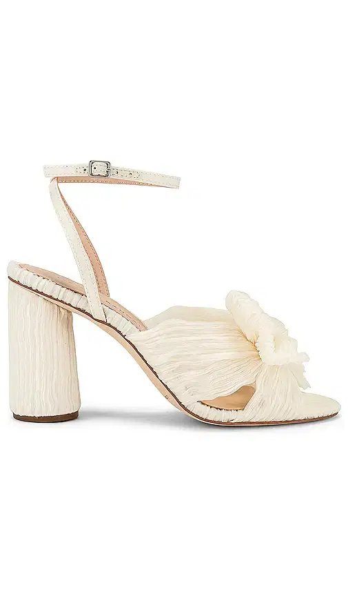 Loeffler Randall Camellia Pleated Bow Heel