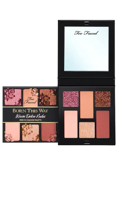 Too Faced Born This Way Warm Ember Nudes Mini Eyeshadow Palette | Thumbnail 1