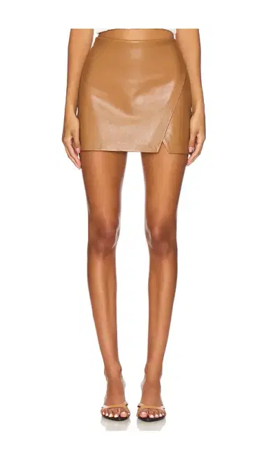 Alice + Olivia Alice + Olivia Siobhan Vegan Wrap Mini Skirt | Thumbnail 1 Alice + Olivia Alice + Olivia Siobhan Vegan Wrap Mini Skirt | Thumbnail 1