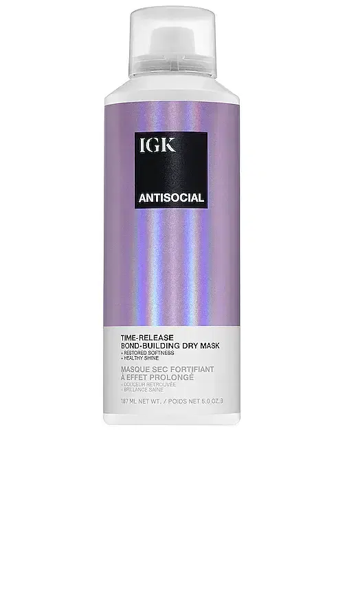 IGK Antisocial Overnight Bond-Building Dry Hair Mask
