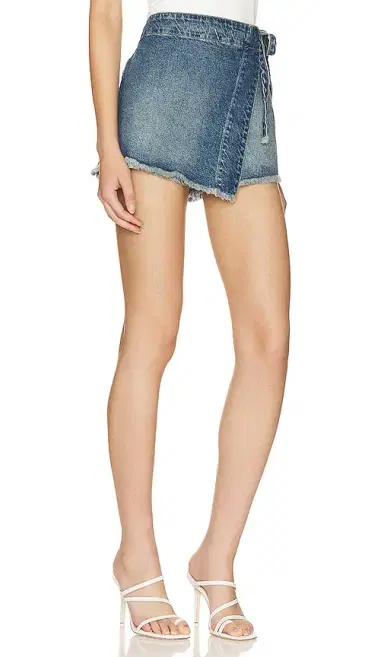 Free People x We The Free Emmy Denim Skort | Thumbnail 2