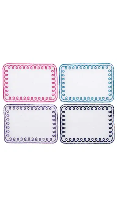 Dear Annabelle Loopy Cocktail Napkins | Thumbnail 1 Dear Annabelle Loopy Cocktail Napkins | Thumbnail 1
