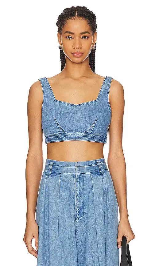 Denim Bustier