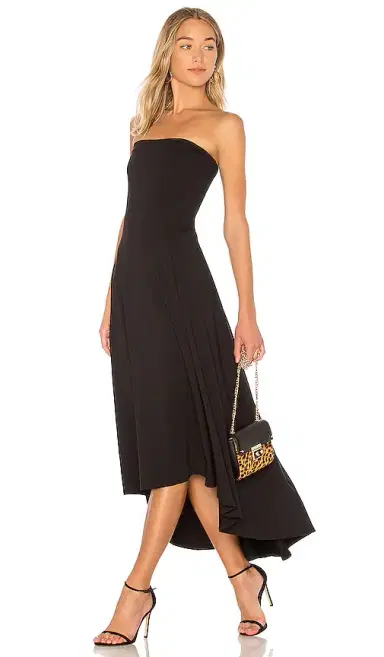 susana monaco Strapless Hi Low Dress | Thumbnail 2