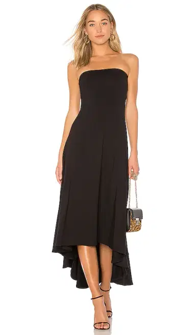 susana monaco Strapless Hi Low Dress | Thumbnail 1