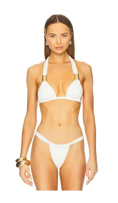 La Porte Celine Hardware Bikini Top | Thumbnail 1