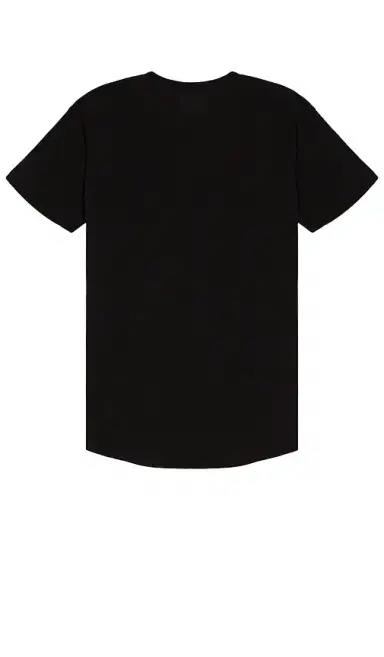 Cuts Crew Curve Hem T-Shirt | Thumbnail 2