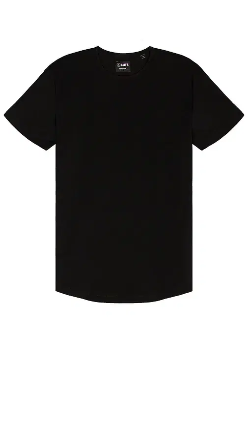 Crew Curve Hem T-Shirt
