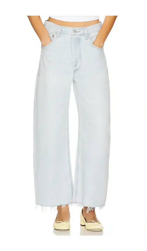 Citizens of Humanity Ayla Undone Hem Crop Jeans